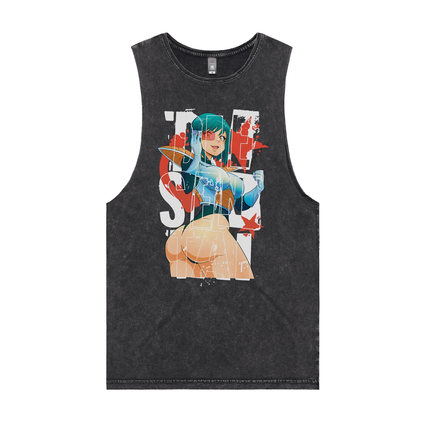 SAIYAN MIO STONEWASH TANK TOP