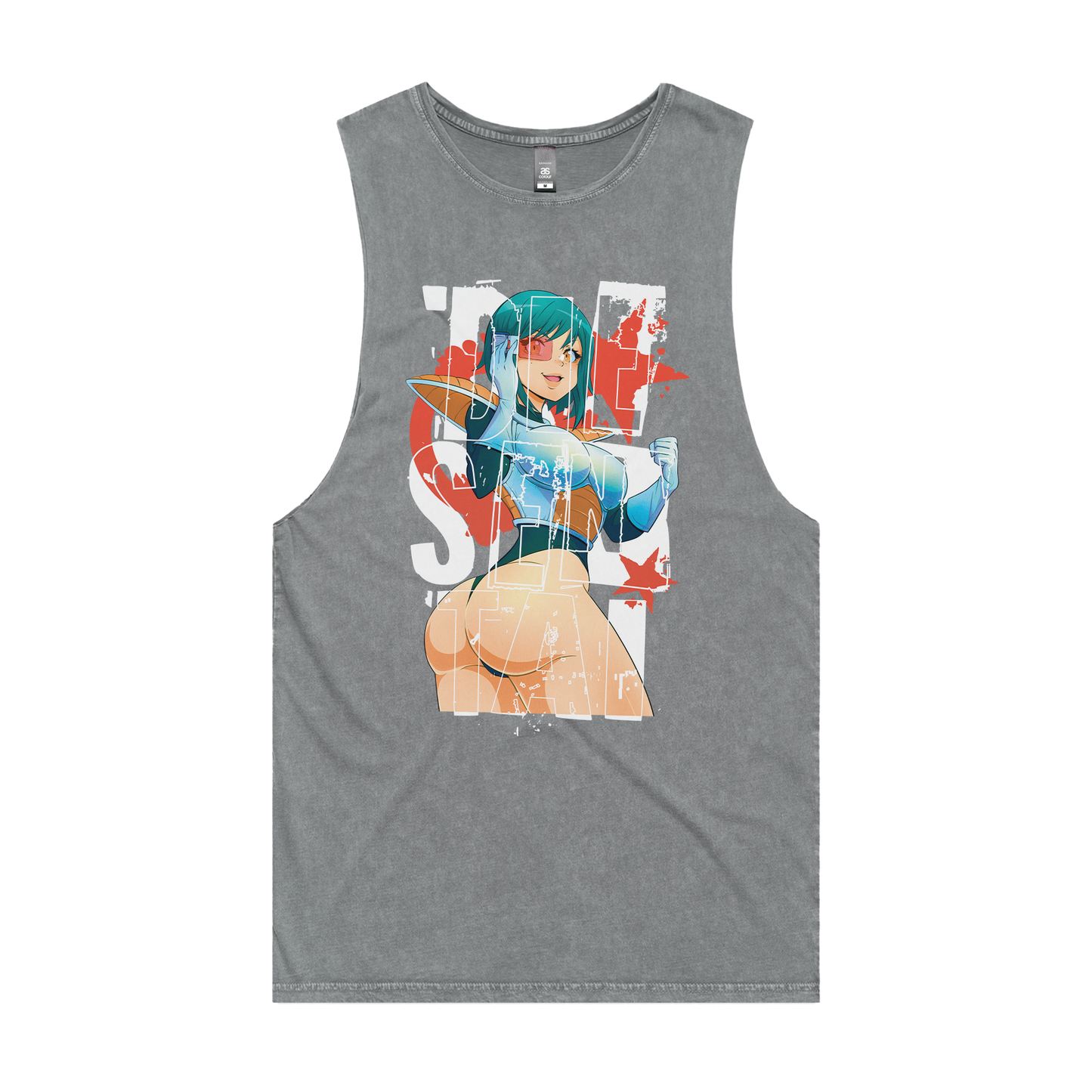 SAIYAN MIO STONEWASH TANK TOP