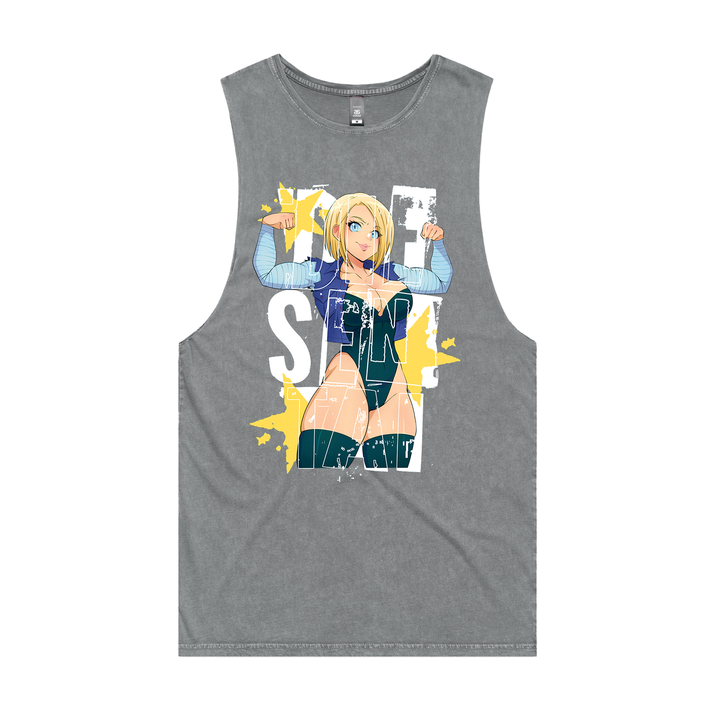 ANDROID STONEWASH TANK TOP