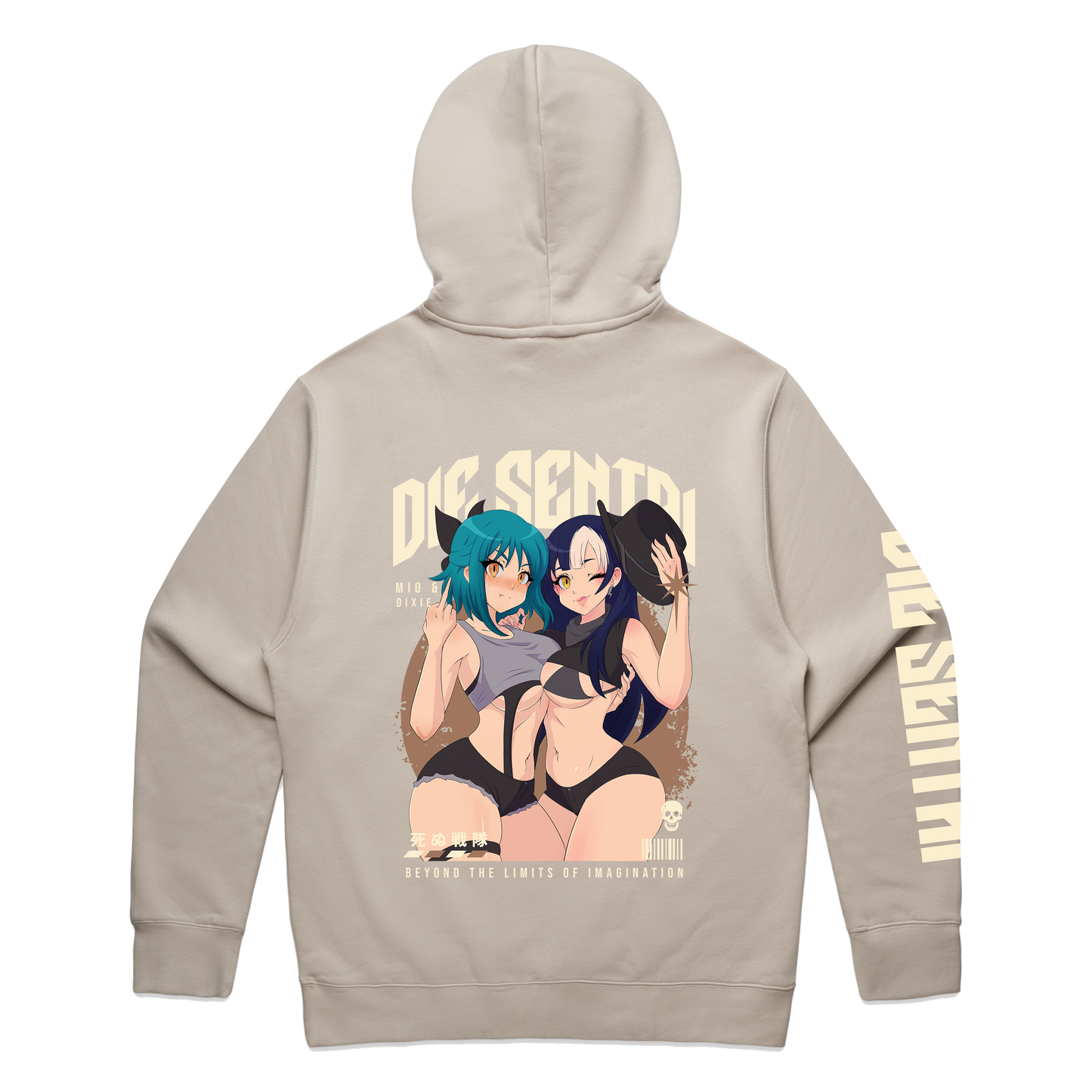 V1 MIO AND DIXIE RELAXED HOODIE