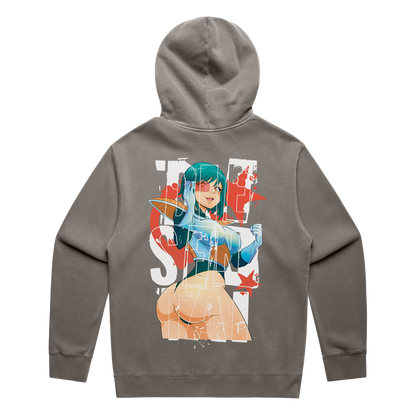 SAIYAN MIO FADED RELAXED HOODIE