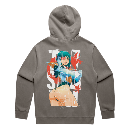 SAIYAN MIO FADED RELAXED HOODIE