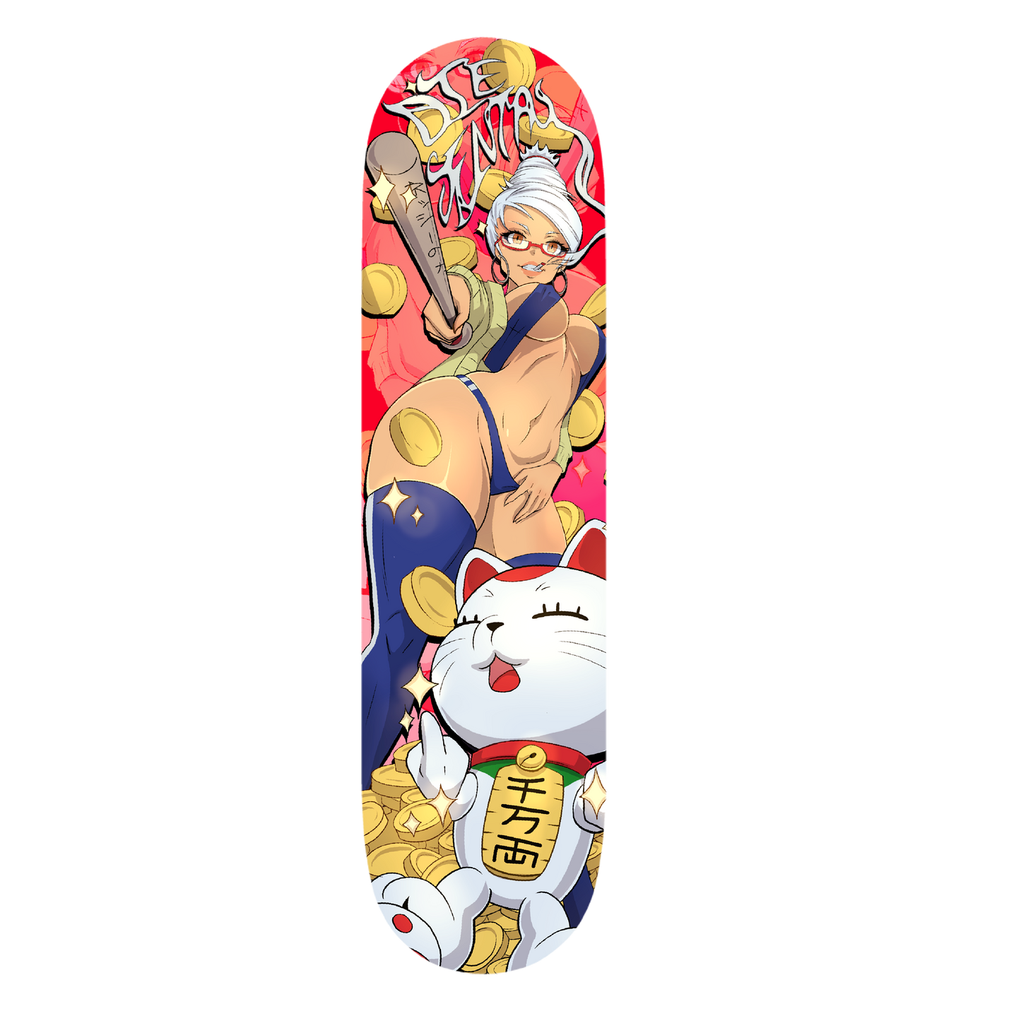 TEAM GRANNY SKATE DECK