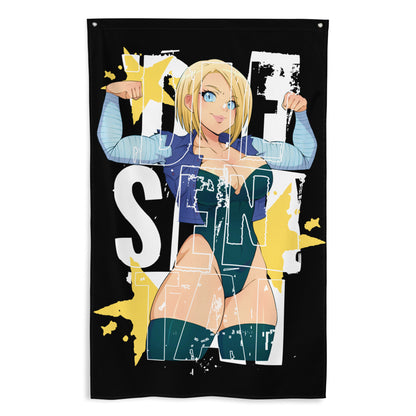 ANDROID 18 FLAG